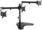 VonHaus Triple Monitor Stand for 17-27 Screens, Three Screen Monitor Desk Mount, Height Adjustable, Easy Assemble Stand with Full Tilt, Rotation & Swivel Arms, VESA: 75x75 & 100x100mm