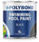 Polybond Swimming Pool Paint - Durable, Fast Drying Pool Paint Black 5 Litre