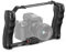NEEWER Video Camera Cage Rig with Arca Type Quick Release Plate, Double Handles, 3/8 ARRI 1/4 Threads, Cold Shoes, Universal Camera Stabilizer, Compatible with SmallRig NEEWER Base Plate, CA077