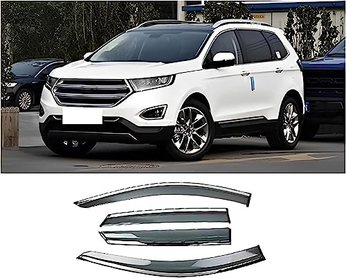 Windschutz Scheibe für Ford Edge 2015 2016 2017 2018 2019,Auto Seiten Fenster Visier Regen Sonnenschutz Abdeckung Auto Zubehör