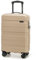 WITTCHEN COMODO Line Piccola valigia Bagaglio a mano Valigia da cabina Bagaglio rigido in ABS Lucchetto TSA Taglia S Beige