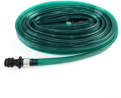 Tubo flessibile piatto in PVC per piante da giardino, irrigazione efficiente, lunga durata (15 m)