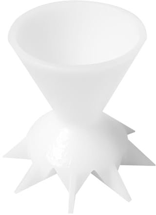 Hutnncg Farbgießbecher Mit Geteiltem Becher, Trichter Zum Blumengießen, Acryl-Farbgießbecher Mit Geteiltem Becher, Umgekehrter Blumen-Dip, Acryl-Gießen, Künstlerbedarf, Werkzeuge Für Farbe