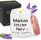 MOTONG Mama Geschenk, 200g Lavendel Aroma Kerze 30-38 Stunden Brenndauer Weihnachtsgeschenke für Mama Geschenke für MaMa, Scented Candle für Muttertag Thanksgiving, Mamas Letzter Nerv Kerze
