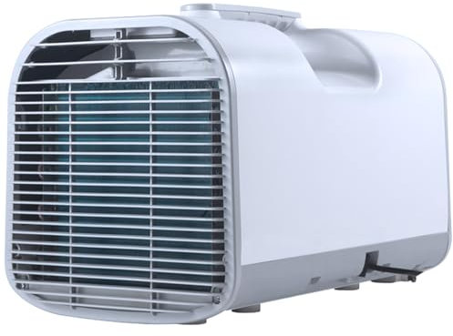 Aire acondicionado portátil, enfriamiento rápido, deshumidificador, consumo de energía de 600 W, mini CA para tienda de campaña, RV, coche, camión, furgoneta, pesca