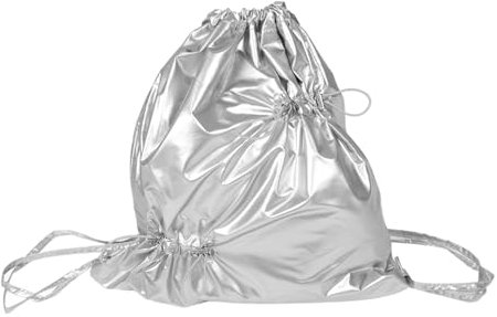 LIFKOME Nylon Brillant avec Cordon de Serrage Grand Capacité Pliable et Étanche pour Gym