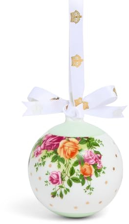 Royal Albert 1079433 Hanging Ornament, Porcelain, White