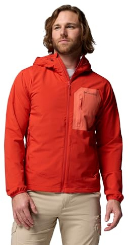 Columbia Herren-Tall Heights III Kapuzen-Softshell, L