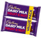 Cadbury Dairy Milk Fruit & Nut 220g - Creamy Milk Chocolate with Raisins & Almonds, Indulgent Snack Bar Duo, Sharing Pack, Great Dessert Option, Perfect Treat Idea for Gifting (2x110g)