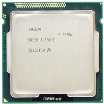 Processeur I5 2500K 4 cœurs 3,3 GHz Socket LGA 1155 TDP 95 W 6 Mo CPU de Bureau