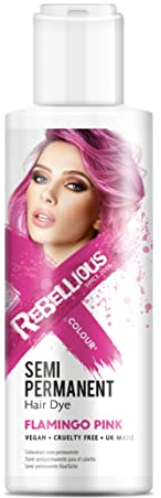 PaintGlow- Teinture Semi permanente pour Cheveux Rose 70 ML