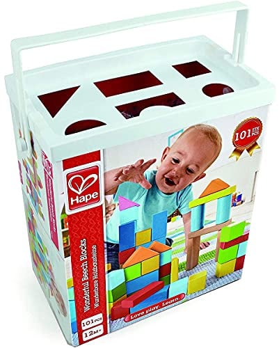 Hape E8247 wunderbare Holzbausteine - 101 Teile