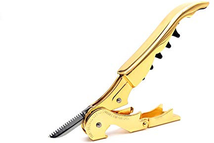 Pulltap's Genuine Classic 500 Corkscrew Wine Key Bottle Opener (Oro - 24K Full Gold)