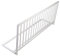 Safetots Protector de cama de madera extra ancho extra alto, color blanco, 60 cm de alto x 140 cm de ancho, barandilla de cama infantil para mayor seguridad, riel de cama infantil seguro, premontado,