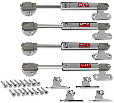 Charniere Amortisseur Vérin a Gaz Version Mini Courte (4x 100N)
