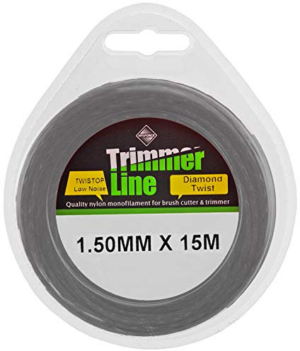 SPARES2GO Bobine de fil à faible bruit pour débroussailleuse Black & Decker GL210 GL330 GL420 GL520 GL550 Extra long 15 m