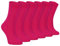 Sock Snob - Lot de 6 paires femme coton fine unies couleur uni qualite chaussettes (37-42 eu, PL30 Deep Fuchsia)
