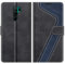 MOBESV Custodia per Xiaomi Redmi 9, Cover a Libro Magnetica Custodia in Pelle per Xiaomi Redmi 9, Elegante Nero