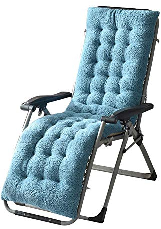 fllyingu Liege-Stuhl Polster-Auflage Dick Liegenauflagen Auflage Gartenliege, Auflage für Deckchair für Gartenliegen Sonnenliege