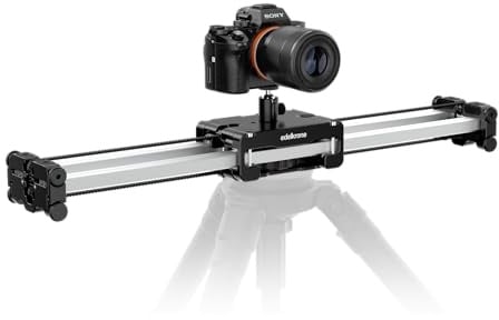 Edelkrone SliderPLUS PRO v5 Lang - motorisierbarer Schwerlast Slider mit bis zu 90cm Kamerafahrt und Einer Traglast von bis zu 9kg