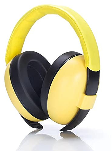 Cuffie Antirumore per 0 a 4 Bambini Regolabili Protezione Udito Autismo Neonati Sicurezza Riduzione di Rumore Cuffia per Dormire Studiare Concerti Aereo Teatro Studio Fuochi D'artificio