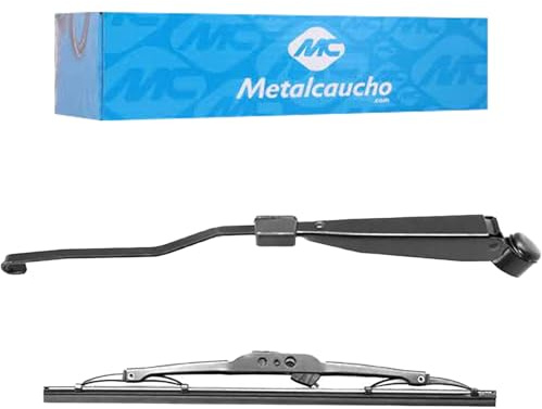 Metalcaucho 68331 Heckscheibenwischer + Arm Hinten 280mm Kompatibel mit JEEP GRAND CHEROKEE II WJ, WG