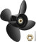 VEVOR Außenbordpropeller, Ersatz für OEM 3587522, 4-Blatt 14-1/4 Zoll x 19 Zoll Pitch Aluminium-Bootspropeller, kompatibel mit Volvo Penta SX-Antrieb Aller Modelle, mit 19 Zahnverzahnungen, Rechts