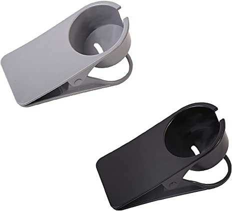 YYBS 2 Stück Getränkehalter Clip, Zuhause Becherhalter Clip, Trinkbecherhalter Clip, Stabile Trinkbecherhalter Clip, Geeignet für Becher, Getränke, Mobiltelefone und Verschiedene Kleine Gegenstände