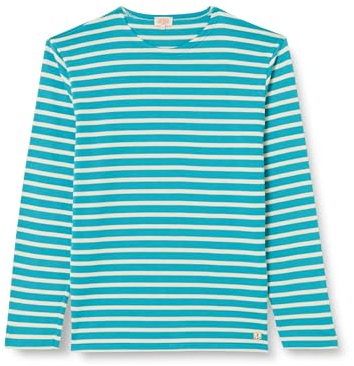 Armor Lux Herren Marinière Manches Longues Héritage Pullover, Pagoda/Nature,