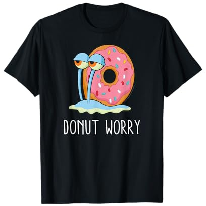 Spongebob Schwammkopf Donut Worry Gary T-Shirt