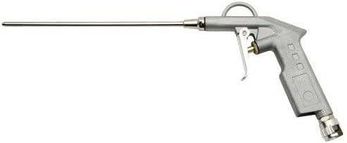 Bricoleva.it Pistola Aria Compressa Lunga, Pistola Soffiaggio Aria Ricambio per Compressore con Connettore a Sgancio rapido