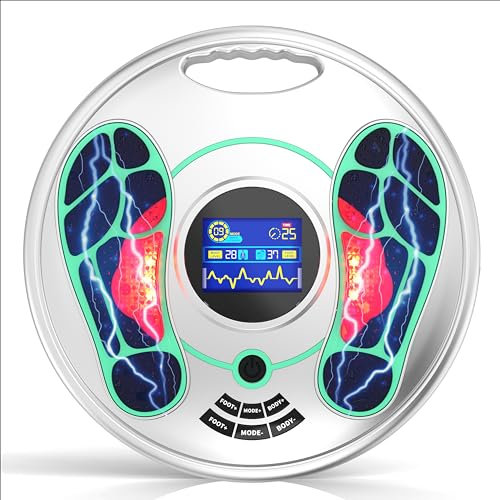 Durchblutungs-Stimulator Beine (Silber und Grün-4)