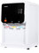 Dispensador de refrigeración por agua, dispensador de agua eléctrico caliente y fría para hogares, cocinas, apartamentos, color blanco, 31 x 30 x 48 cm