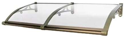 Tenda da sole per esterni, 120 cm x 300 cm, facile installazione e robusta protezione per finestre, previene la caduta di oggetti, ideale per terrazze e ingressi.