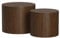 Vicco Couchtisch-Set Tavilo, Walnuss, 48 x 48 cm 2 Teile