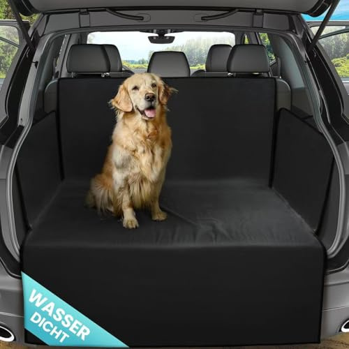 Kofferraumschutz Hund für Renault Kadjar (ab Bj.2015), Wasserdicht Kratzfest Pflegeleicht Schutzmatte Robust Mit Seiten Und Ladekantenschutz
