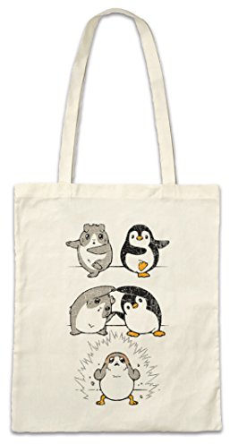 Urban Backwoods Porg Fusion Hipster Bag Beutel Stofftasche Einkaufstasche
