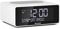TechniSat DIGITRADIO 52 – Stereo DAB Radiowecker (Uhrenradio, Wecker, DAB+, UKW, Snooze-Funktion, Sleeptimer, dimmbares Display, Wireless-Charging Funktion, Stereo Lautsprecher 2 x 1 W) weiß