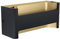 EGLO LED Wandlampe Feloniche, 1 flammige Wandleuchte, Minimalismus, Wandstrahler innen aus Aluminium und Kunststoff, Wohnzimmerlampe, Flurlampe in Schwarz, Gold, Transparent