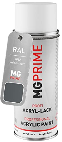 MG PRIME RAL 7012 Basaltgrau/Basalt grey Spraydose 400 ml seidenmatt schnelltrocknend