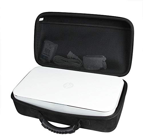 Hermitshell Reisetasche für HP Tango / Tango Terra / Tango X Smart Home Drucker 2RY54A / 3DP64A (schwarz)