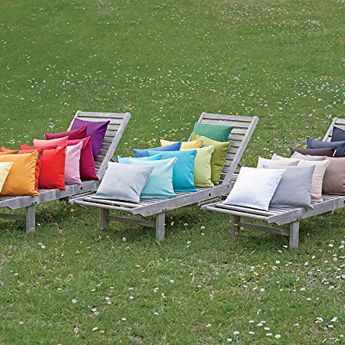 Garnier-Thiebaut 40429 Confettis Vert Cushion Cover Kissenhülle, 100% Baumwolle, Grün Canard