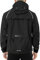 baleaf Fahrradjacke Herren Regenjacke Wasserdicht Atmungsaktiv Wanderjacke Windbreaker Outdoor Jacken Leichte Windjacke Trekking Regenjacke Radjacke Schwarz M
