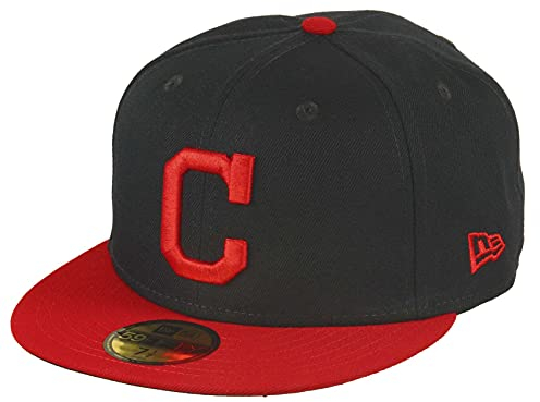 New Era Cleveland Indians MLB AC Performance Navy 59Fifty Basecap - 7 1/8-57cm (M)