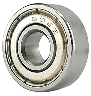 CHENSHUAI Prämie 3 stücke 606Zz Tiefnutkugellager 606-Zz 6x17x6mm Lager Lagermaterial Miniaturlager