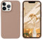 DUEDUE Coque pour iPhone 13 Pro Max Silicone, Coque de Téléphone pour iPhone 13 Pro Max Silicone Rigide Protection Antichoc Solide Durable Intégrale, Coque pour iPhone 13 Pro Max 6,7 Pouces, Marron