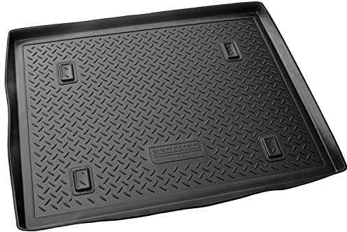 Recambo Gummi Kofferraumwanne Premium passend für Renault Kangoo I, 5-Sitzer | BJ 1997-2009 | passgenau mit Rand