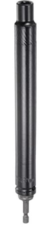 sourcing map Extra Long Hollow Socket, 10mm x 200mm Deep Well Impact Nut Driver with 1/4 Quick-Change Hex Shank Power Drill Adapter