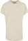 Urban Classics Herren T-Shirt Long Shaped Turnup Tee, lässiges T-Shirt für Männer, in langem Schnitt, whitesand, 5XL