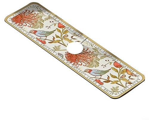 Tapis de vidange de robinet d'évier Tapis de table Tapis de toilette Diatomée Tapis absorbant la boue Tapis anti-moisissure